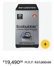 Samsung EcoBubble 8kg 5 Star washing machine top load