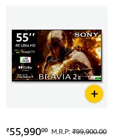 Sony BRAVIA 55 inch 4K Ultra HD Smart Google TV